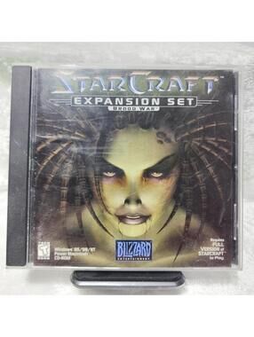 StarCraft Expansion Pak Brood War (PC, 1998) Tested